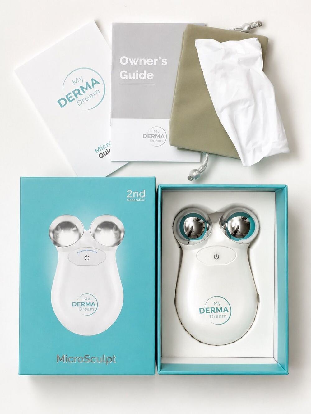 My Derma Dream Face Massager / MicroSculpt Facial Device -NIB